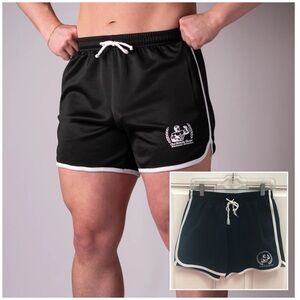 OLD SCHOOL GLORY Retro Glory Old School Bodybuilding Gym Shorts